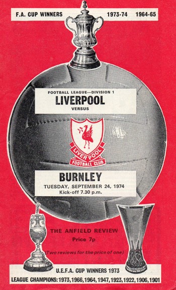 Match programme